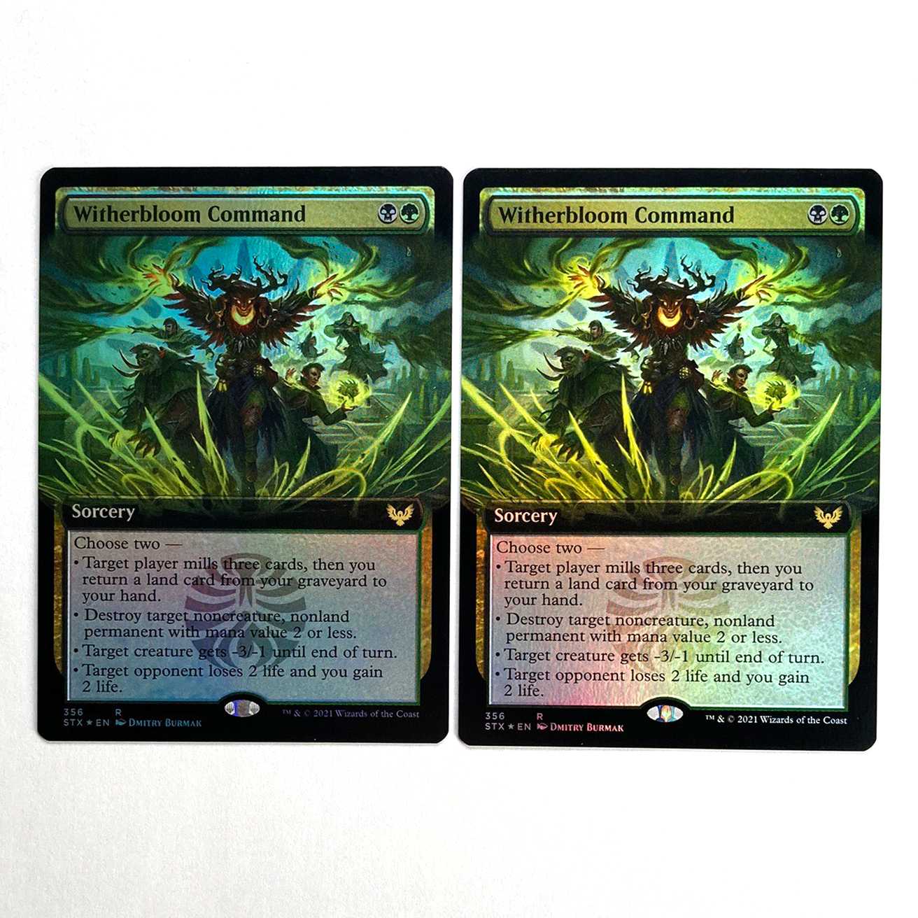 Witherbloom Command Rare 356/275 Strixhaven: Institute of Magic Expansion English Foil 2