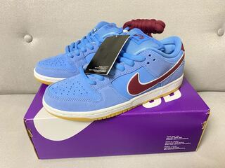 [26.5] Nike SB Dunk Low Pro "Phillies/Valor Blue and Team Maroon" 26.5cm