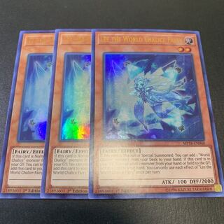 Yu-Gi-Oh [English] Lee the World Chalice Fairy Ur 3-card set