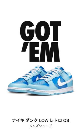 DUNK Low Argon クーポンで15％オフ 27cm