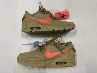 OFF-WHITE NIKE AIR MAX 90 DESERT ORE 28cm