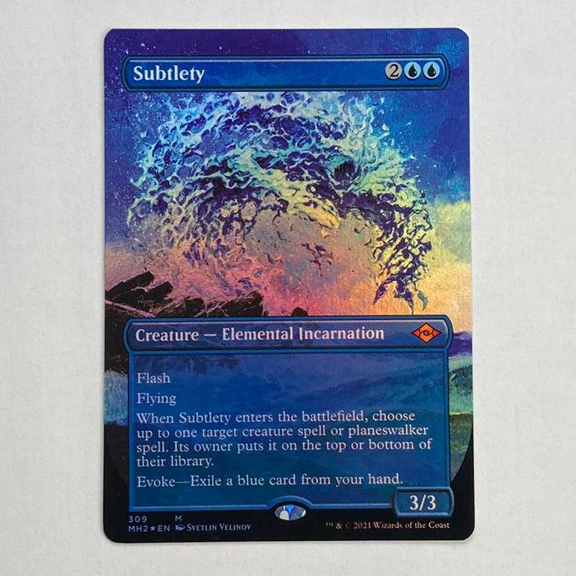 Subtlety Mythic Rare 309/303 Modern Horizon 2 English Borderless Expansion Foil 3