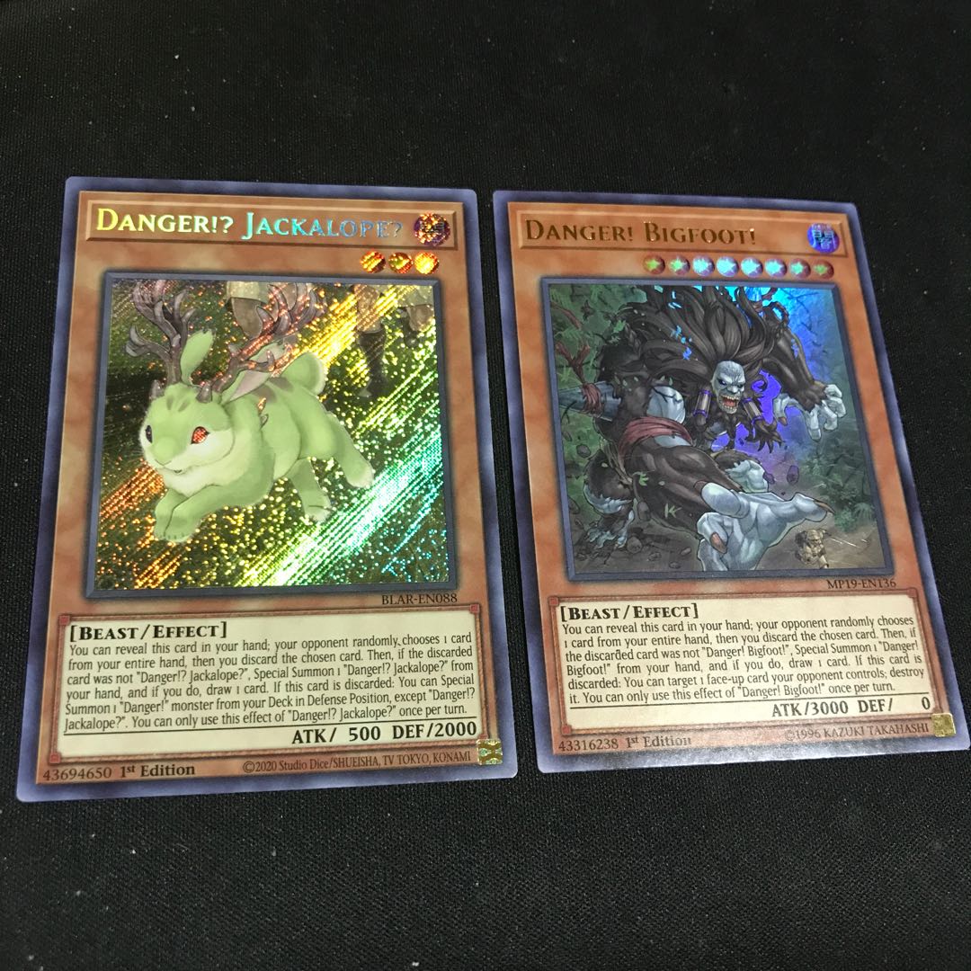 未界域のジャッカロープ  ビッグフット　英語版　シークレット　ウルトラ　2枚