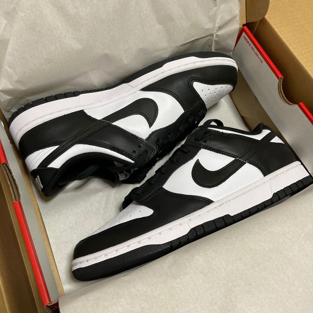 Nike Dunk Low Retro Ho Wight/Black Wight DD1391-100 29cm