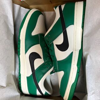 ナイキ ダンク ロー Se ロッタリー "ペールアイボリー/マラカイト" ブラック-マラカイト-ペールアイボリー DR9654-100 27.5cm