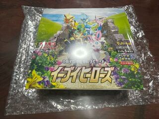 【納品書付き】ポケモンカード　イーブイヒーローズ 1BOX シュリンク付き