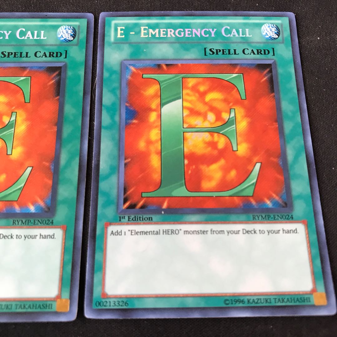 E-Emergency Call Secret Rare JP037 English 2 copies