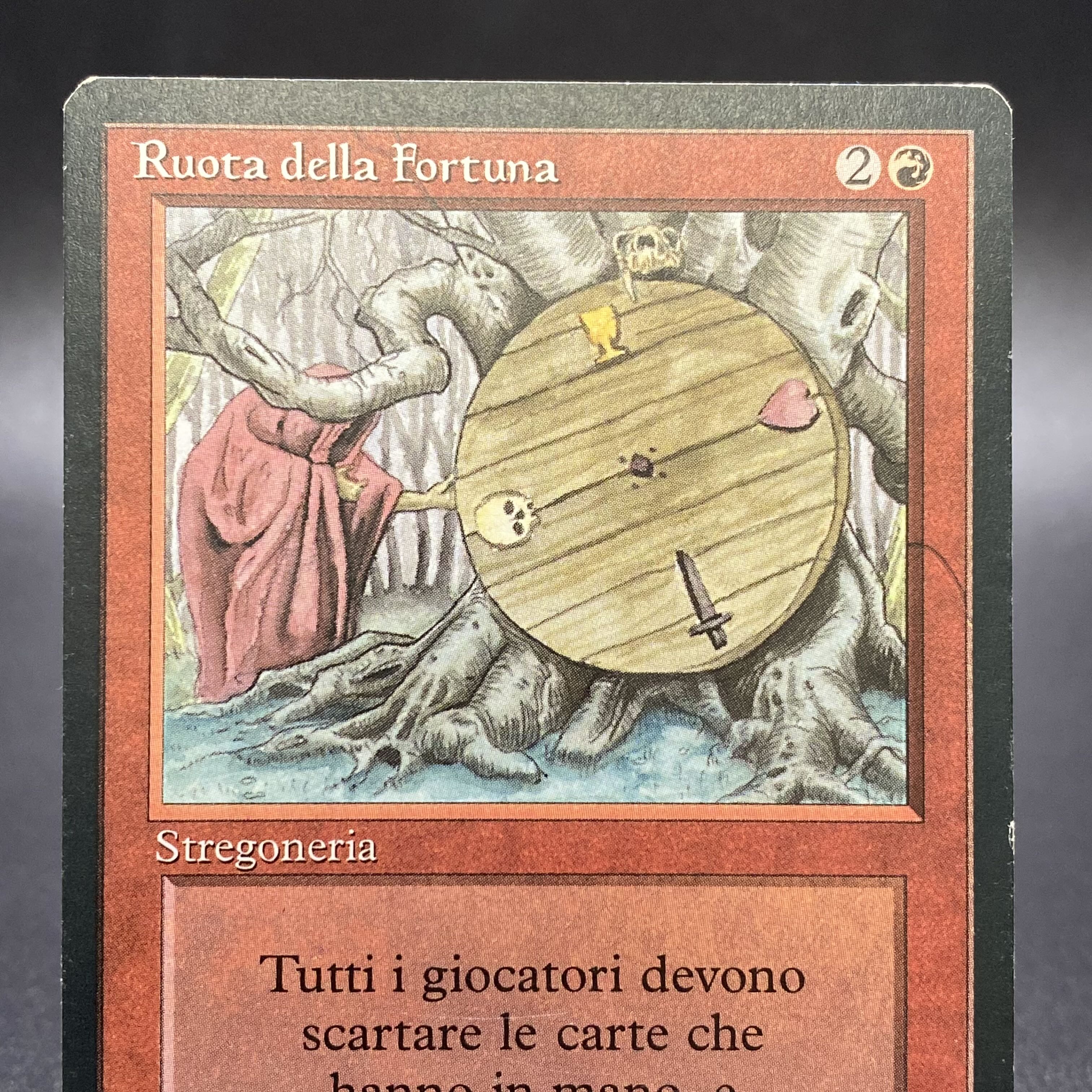 超格安価格 MTG Wheel [イタリア語版/EX]《Wheel of of Fortune》(3ED ...