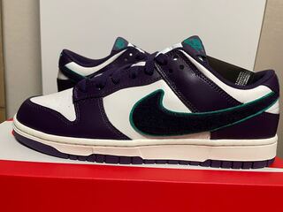 Nike Dunk Low Chenille Swoosh Purple 28.5cm