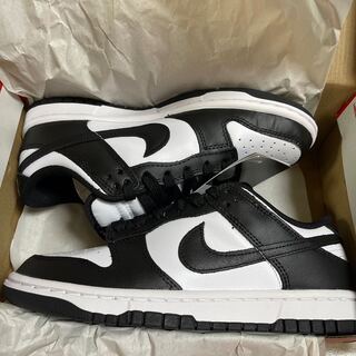 ナイキ ウィメンズ ダンク ロー "ホワイト/ブラック" ホワイト/ブラック/ホワイト DD1503-101 24cm