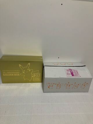 【未開封】ポケモンカードゲーム 25th ANNIVERSARY GOLDEN BOX 初回生産版