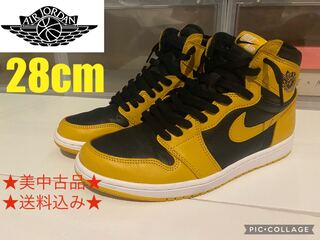 ★美中古品★Nike Air Jordan 1 High OG "Pollen" 28cm