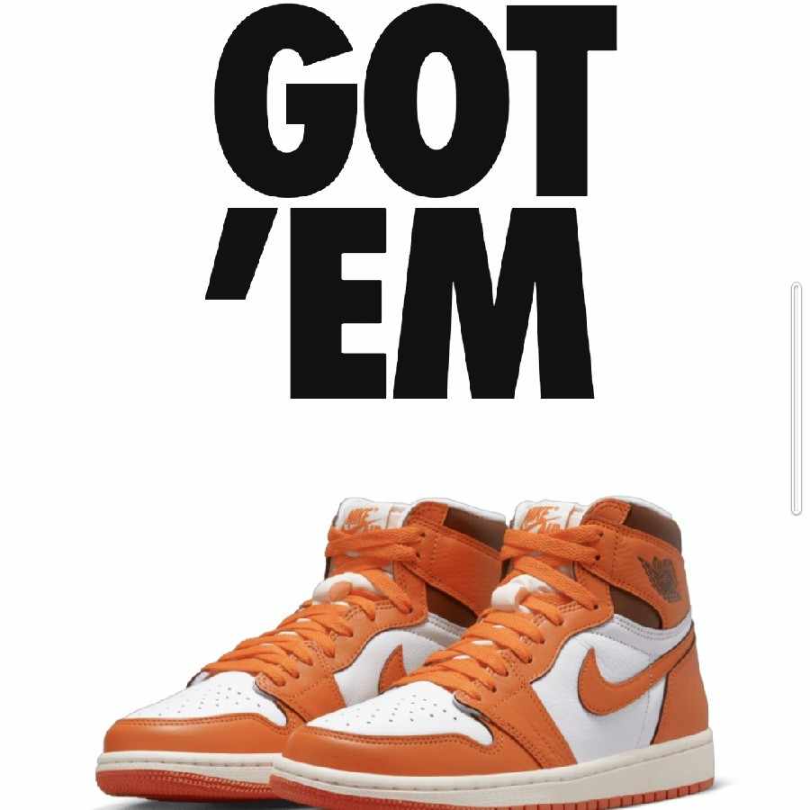 W Air Jordan 1 Starfish 29cm