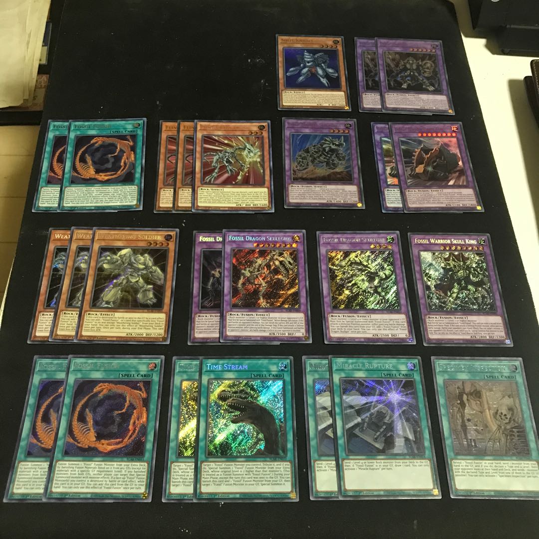 Fossil Fossil Deck Parts All Kira, English 25 sheets