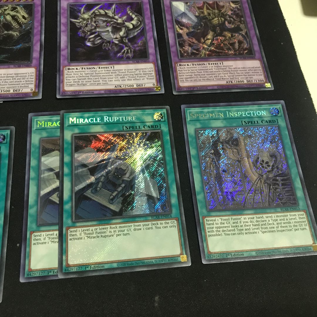 Fossil Fossil Deck Parts All Kira, English 25 sheets