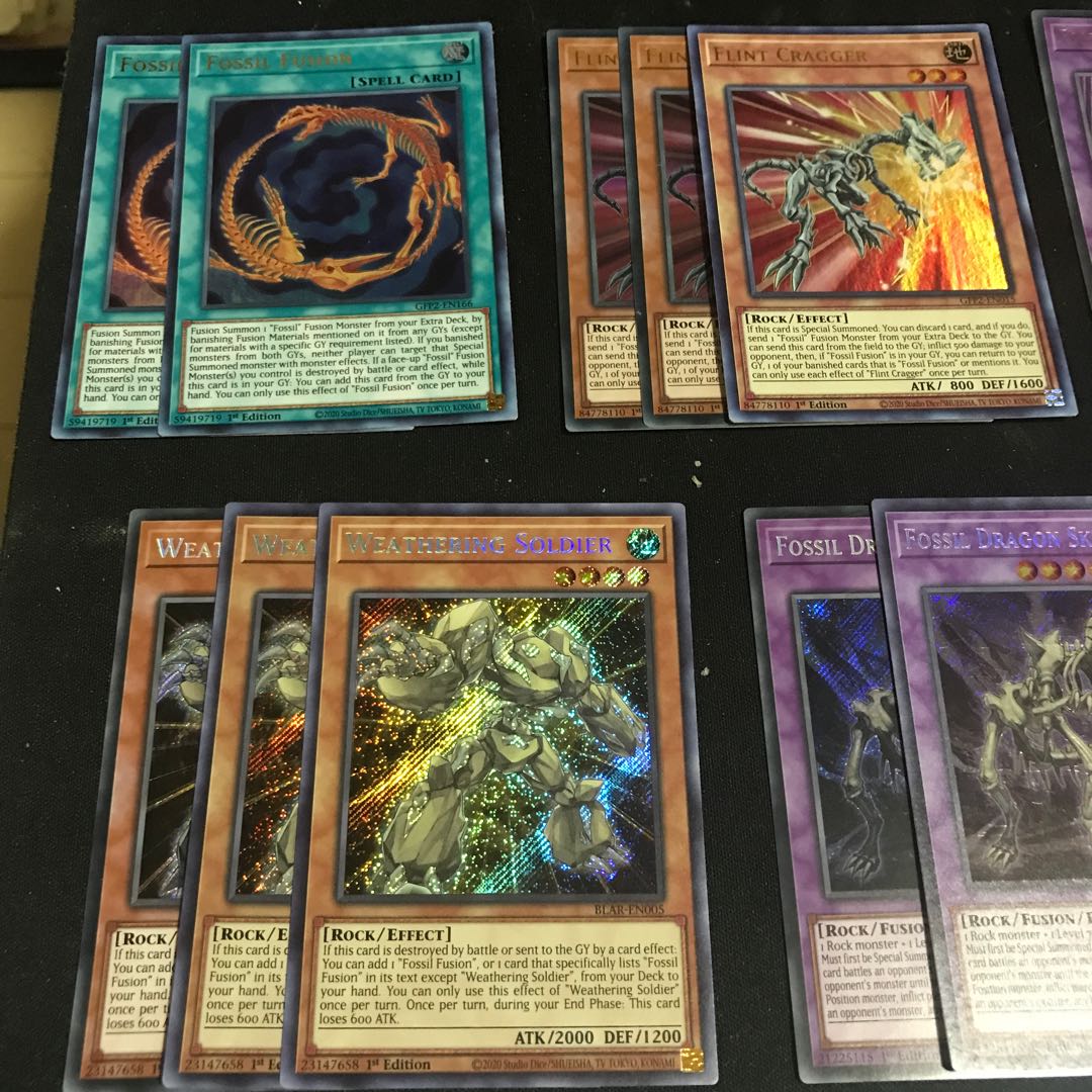 Fossil Fossil Deck Parts All Kira, English 25 sheets