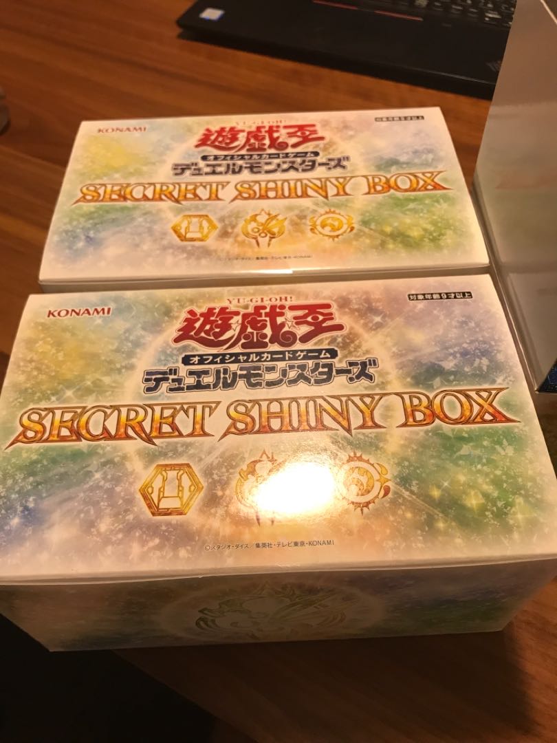 Yu-Gi-Oh! Secret Shiny BOX 3 BOX, 1 BOX, 1 BOX, 2 BOXes, unopened.
