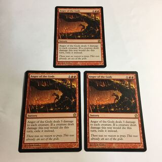 神々の憤怒　THS 英語版3枚セット