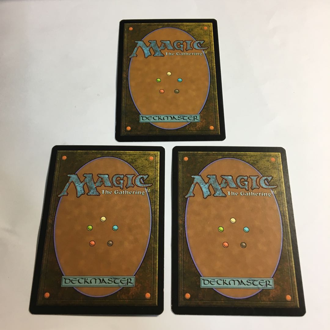 神々の憤怒 THS 英語版3枚セット