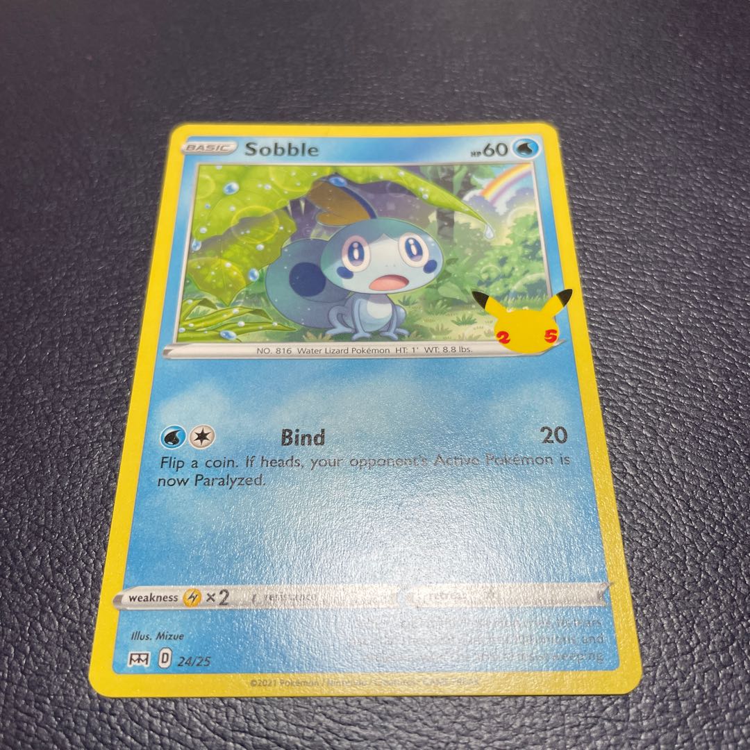 ポケモンカード 海外 マクドナルド限定 25周年プロモ 1枚