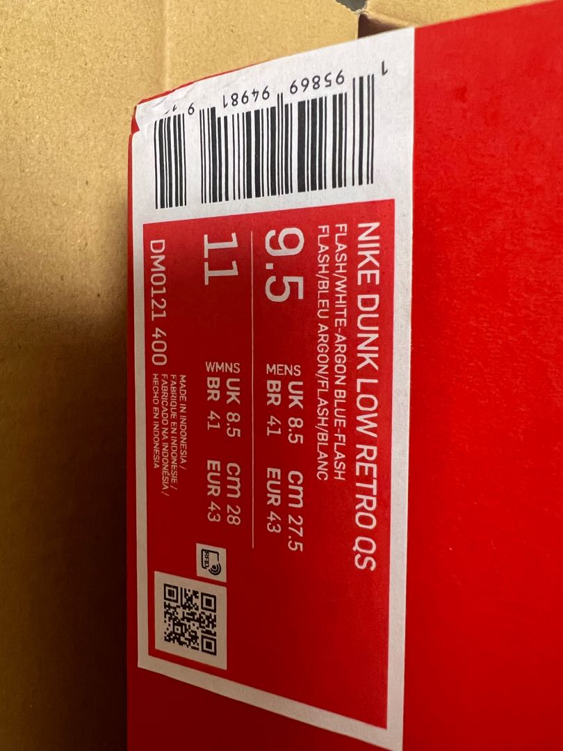 Nike Dunk Low Retro QS "Argon" (2022) Nike Dunk Low Retro QS "Argon" (2022) 27.5cm