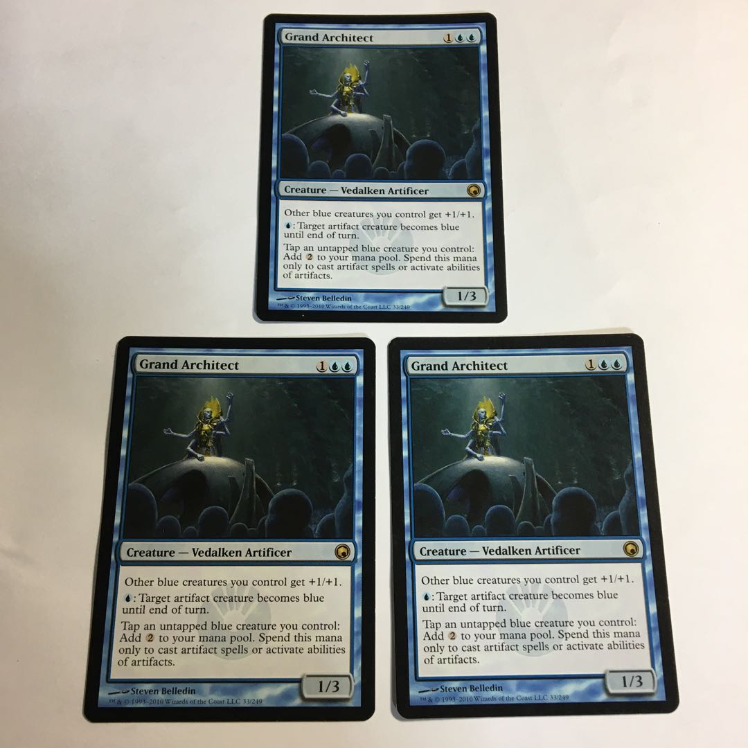 大建築家　英語版　3枚セット　※枚数調整可