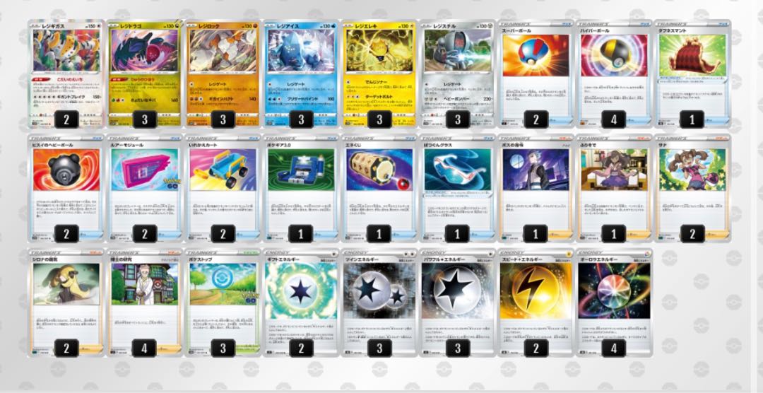 The best and lowest priced Regigigas decks