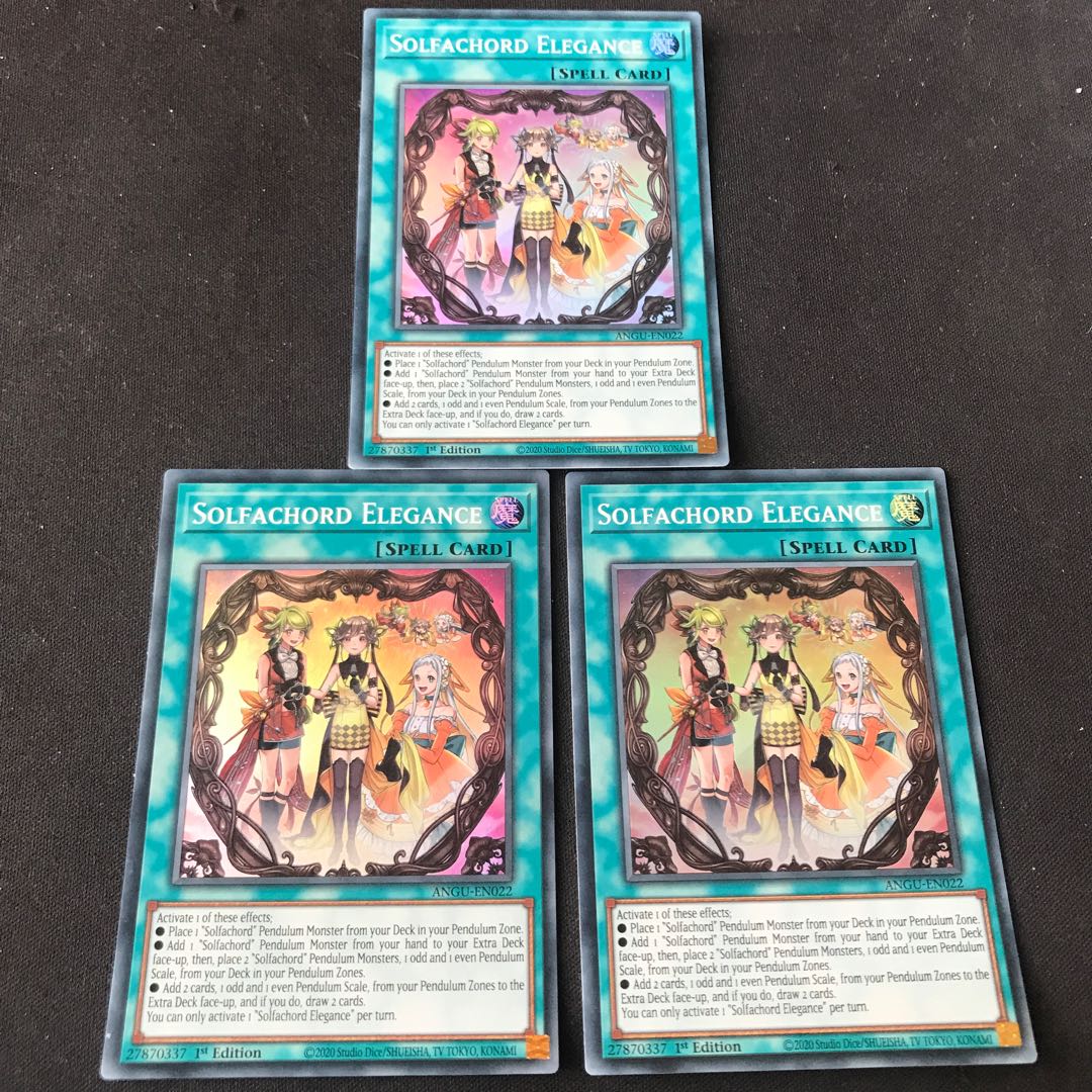 ドレミコード・エレガンス スーパーレア JP022 英語版 3枚