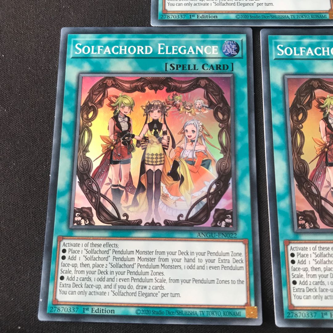 ドレミコード・エレガンス スーパーレア JP022 英語版 3枚