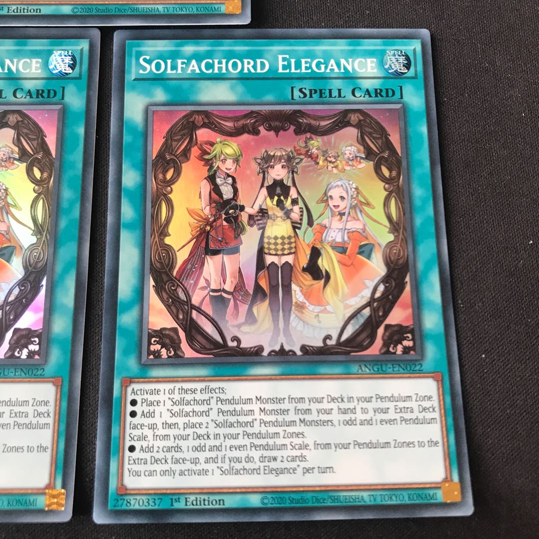 ドレミコード・エレガンス スーパーレア JP022 英語版 3枚