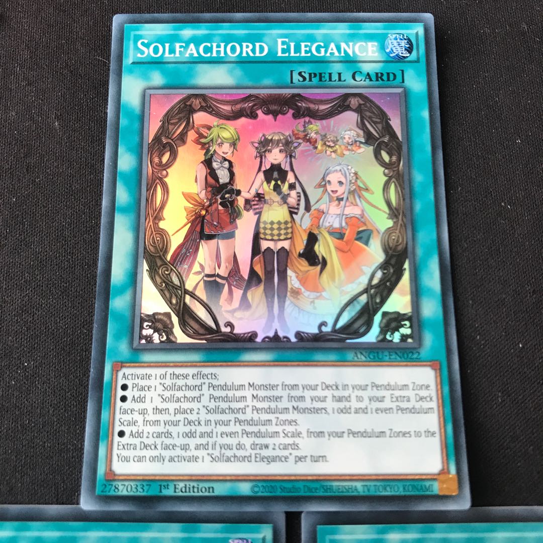 ドレミコード・エレガンス スーパーレア JP022 英語版 3枚