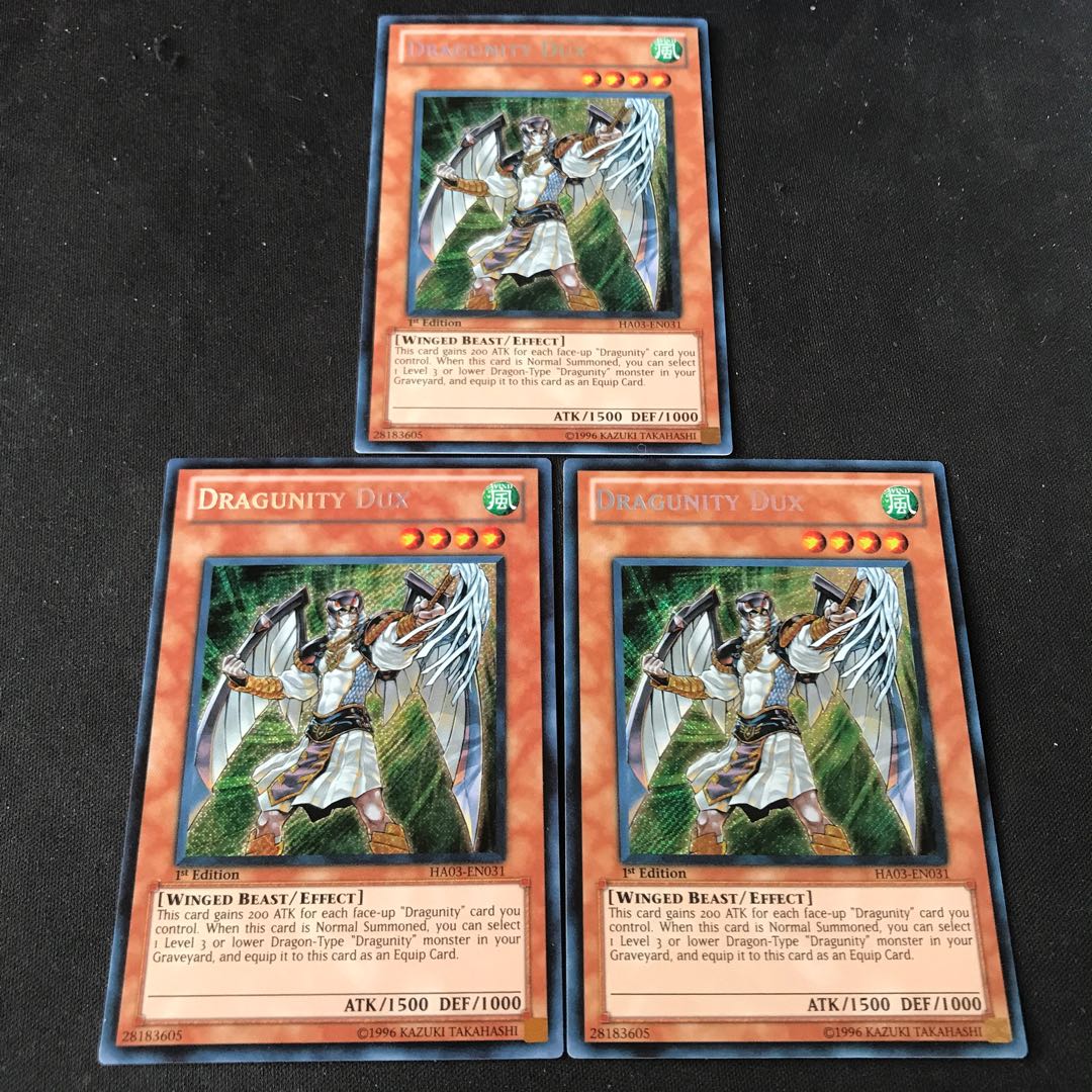 Dragunity-Dux English Secret 3 copies