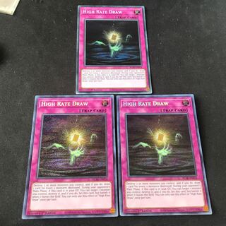 ハイレートドロー　英語版　シークレット　3枚