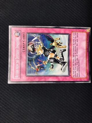 Yu-Gi-Oh! Return from the Different Dimension Super Rare English