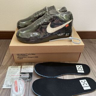 Off-White x Nike Air Force 1 Low "Black 27cm