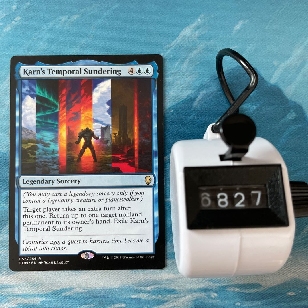 MTG 2-card Karn's Temporal Sundering