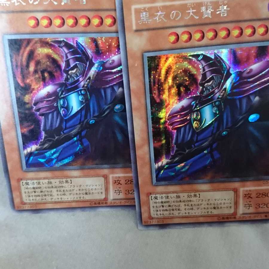 黒衣の大賢者二枚