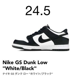Nike GS Dunk Low "White/Black" ナイキ GS ダン 24.5cm