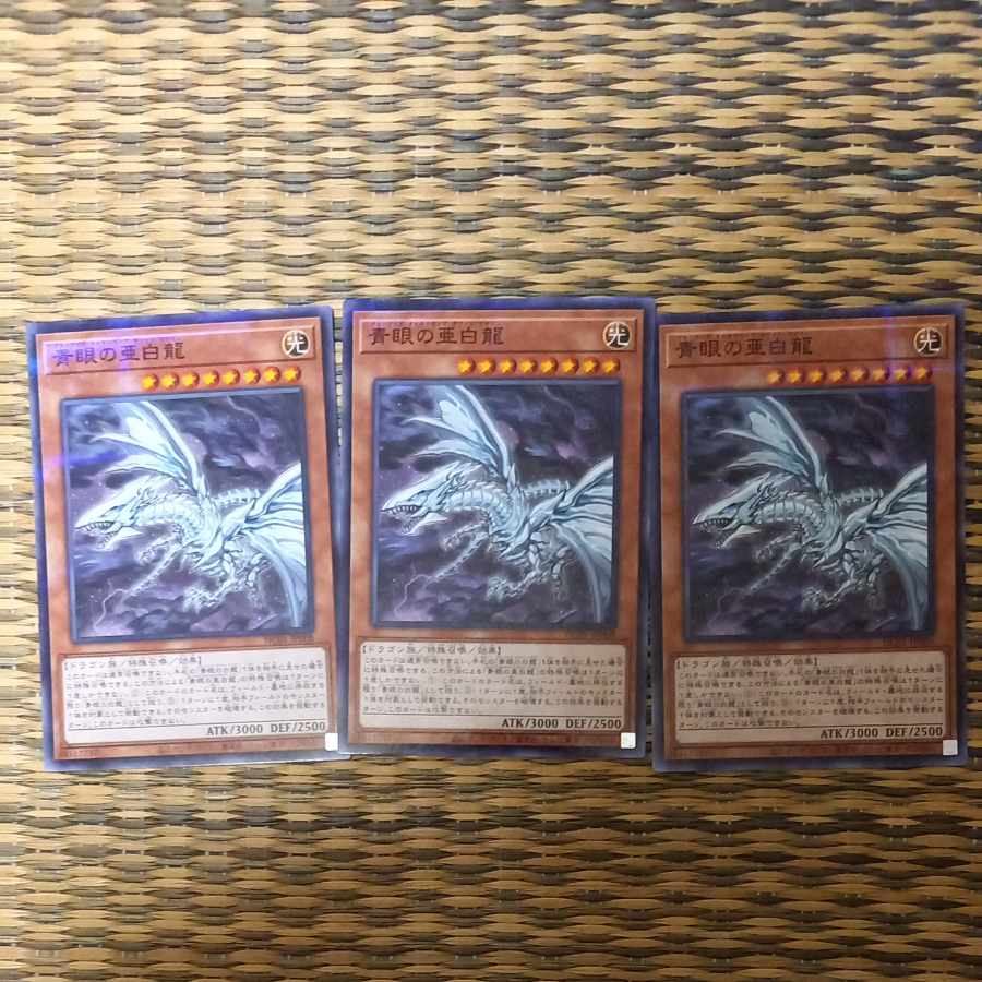 Blue-Eyes Alternative White Dragon Normal Parallel JP008 Three