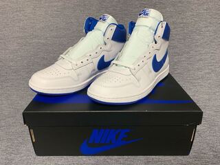 ア・マ・マニエール × ナイキ エアシップ "ゲームロイヤル" ホワイト/ゲームロイヤル-ホワイト DX4976-141 27cm