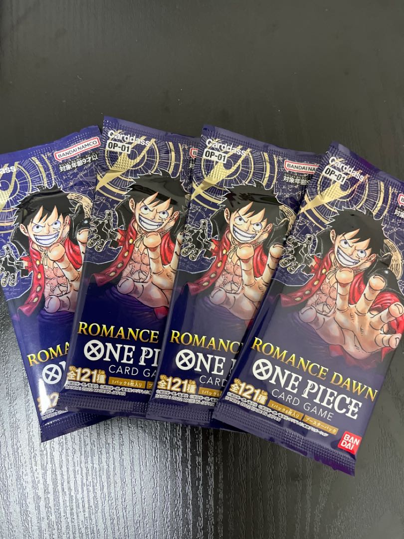 One Piece Romance Dawn 4 Pack