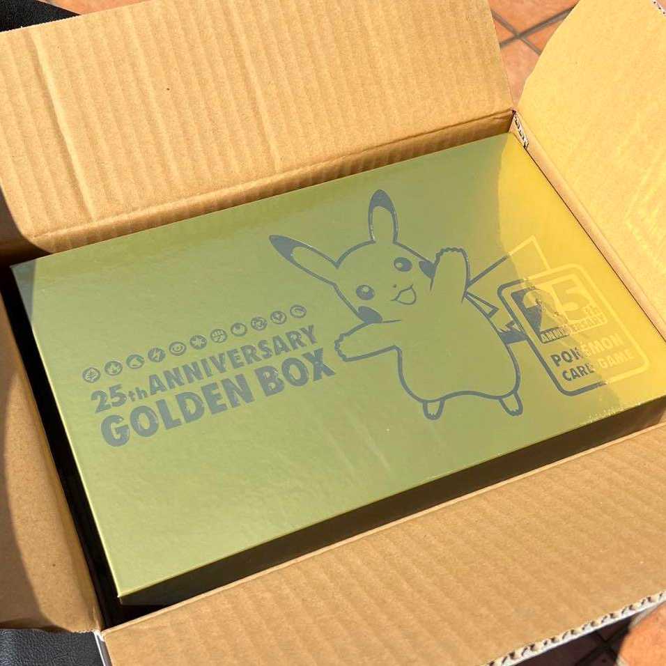 ポケモンカードゲーム 25th アニバーサリー ゴールデンボックス 新品未開封 激安新品未読品 ポケモンカードゲーム 25th アニバーサリー ゴールデンボックス 新品未開封 カード