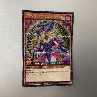 （微キズ）ブラックマジシャンガール　SEC　シークレットレア　RD/G001-JP002