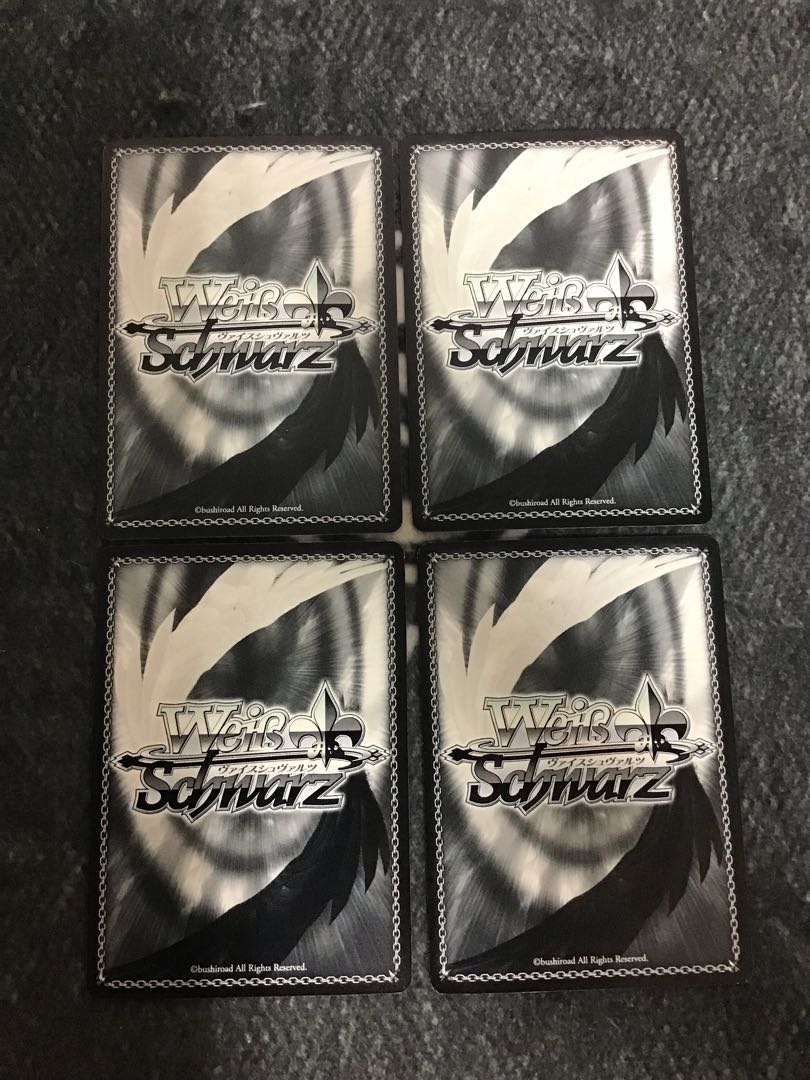 ヴァイスシュヴァルツ　アサルトリリィ　果てなき戦いの日々　OFR4枚セット 4枚