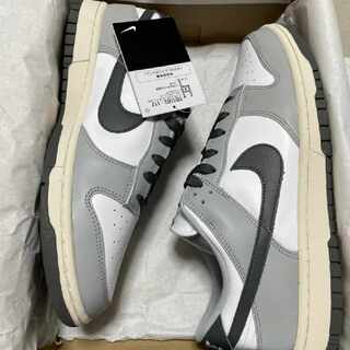 【28.5】 Nike WMNS Dunk Low Light Smoke Grey 28.5cm