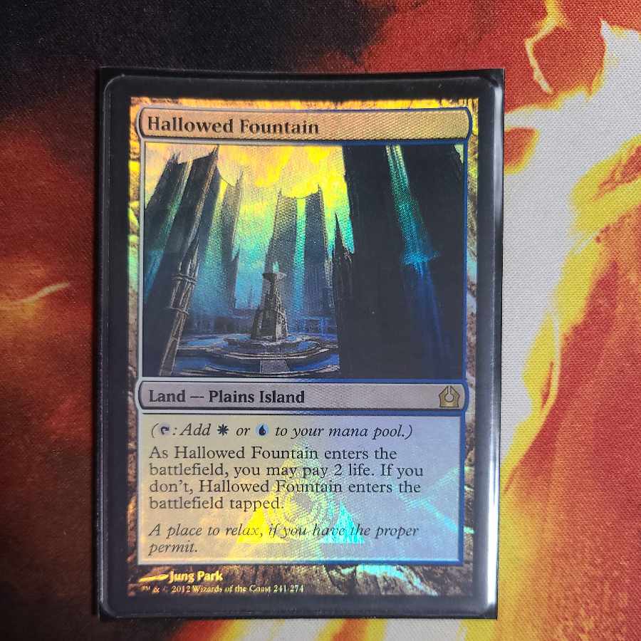 Hallowed Fountain/Hallowed Fountain foil