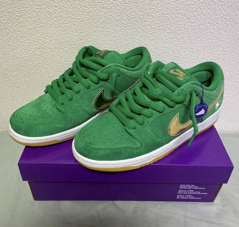 NIKE SB DUNK St. Patrick 27cm