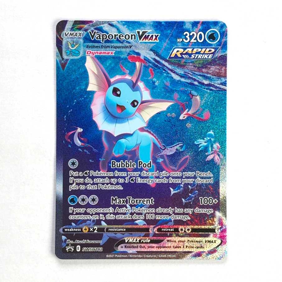 Summer Pocketka English version Flareon/Vaporeon/Jolteon 3-card set