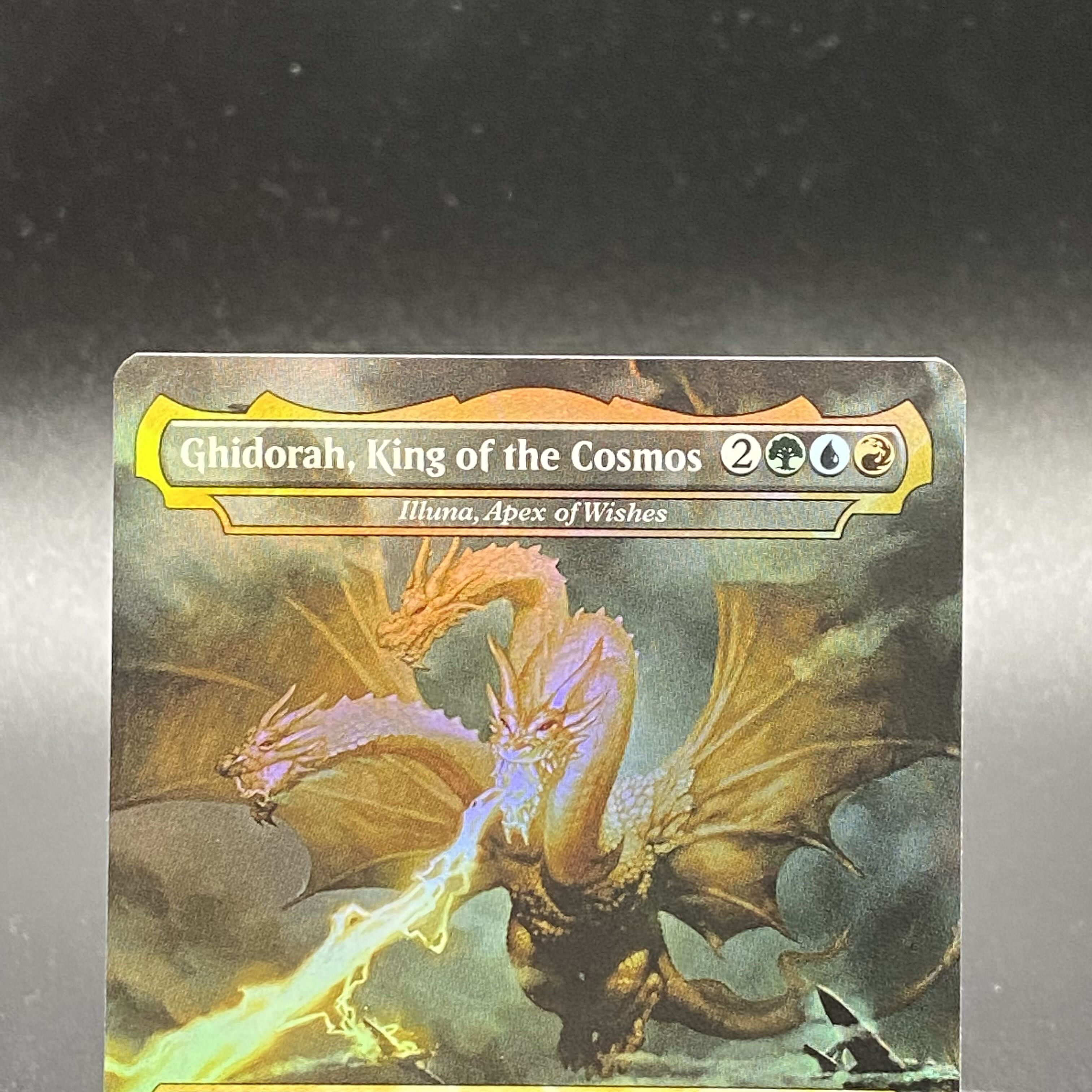 King Ghidoran,king of the Cosmos foil Ghidoran,king of the Cosmos