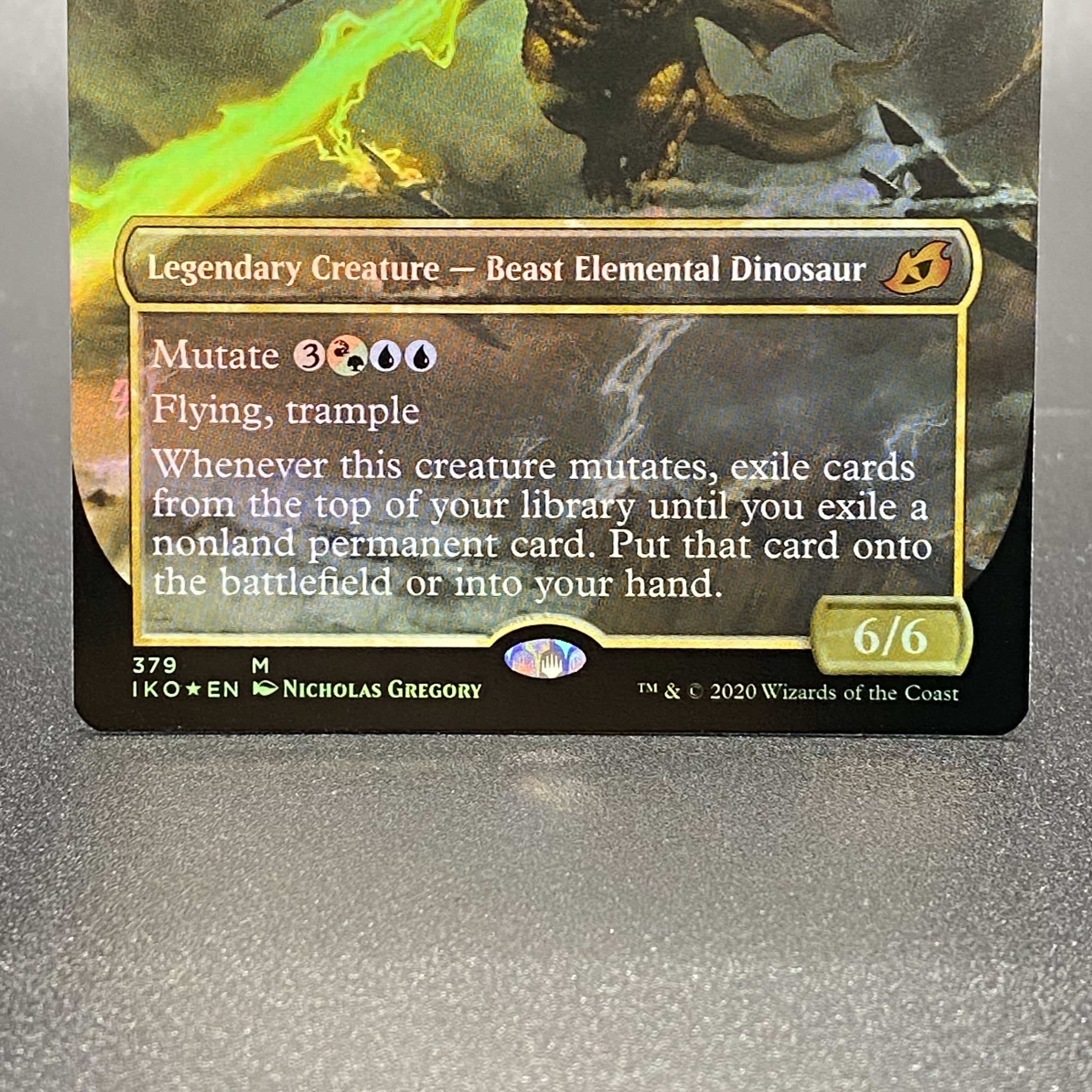 King Ghidoran,king of the Cosmos foil Ghidoran,king of the Cosmos